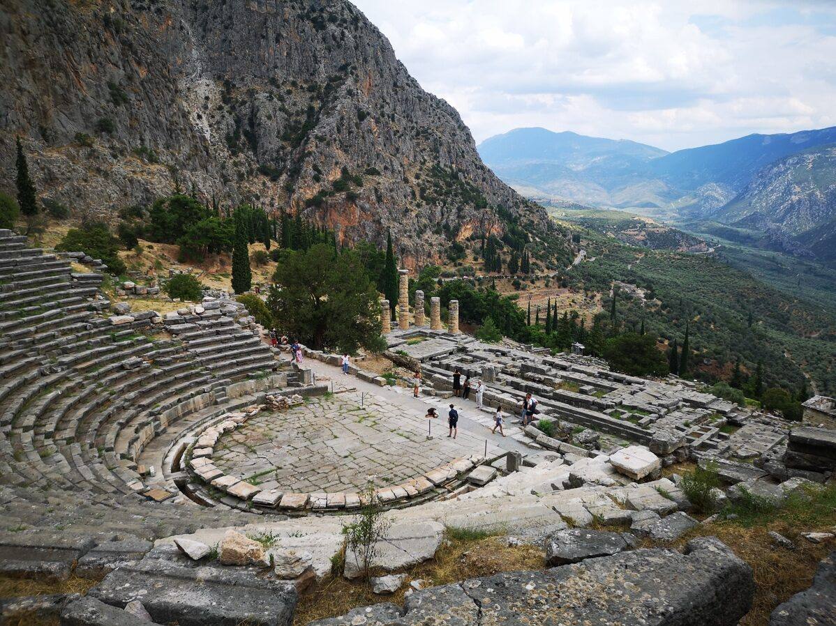 Delphi near the grove